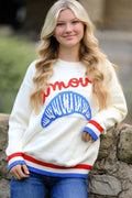Amour Croissant Sweater