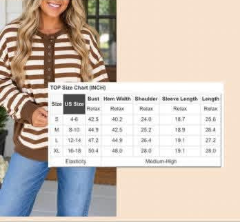 Brown Stripe Exposed Seam