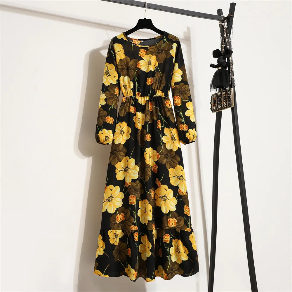 Floral Printed Maxi Dresses