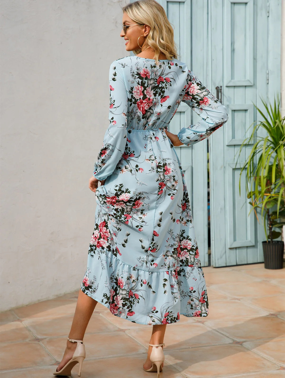 Floral Printed Maxi Dresses