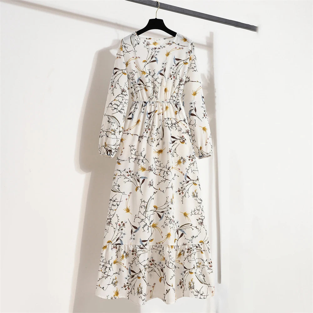 Floral Printed Maxi Dresses