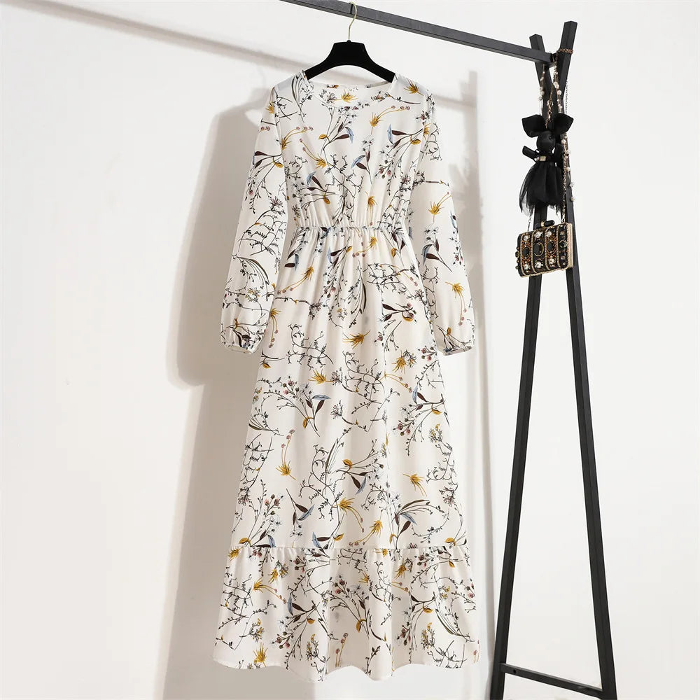 Floral Printed Maxi Dresses