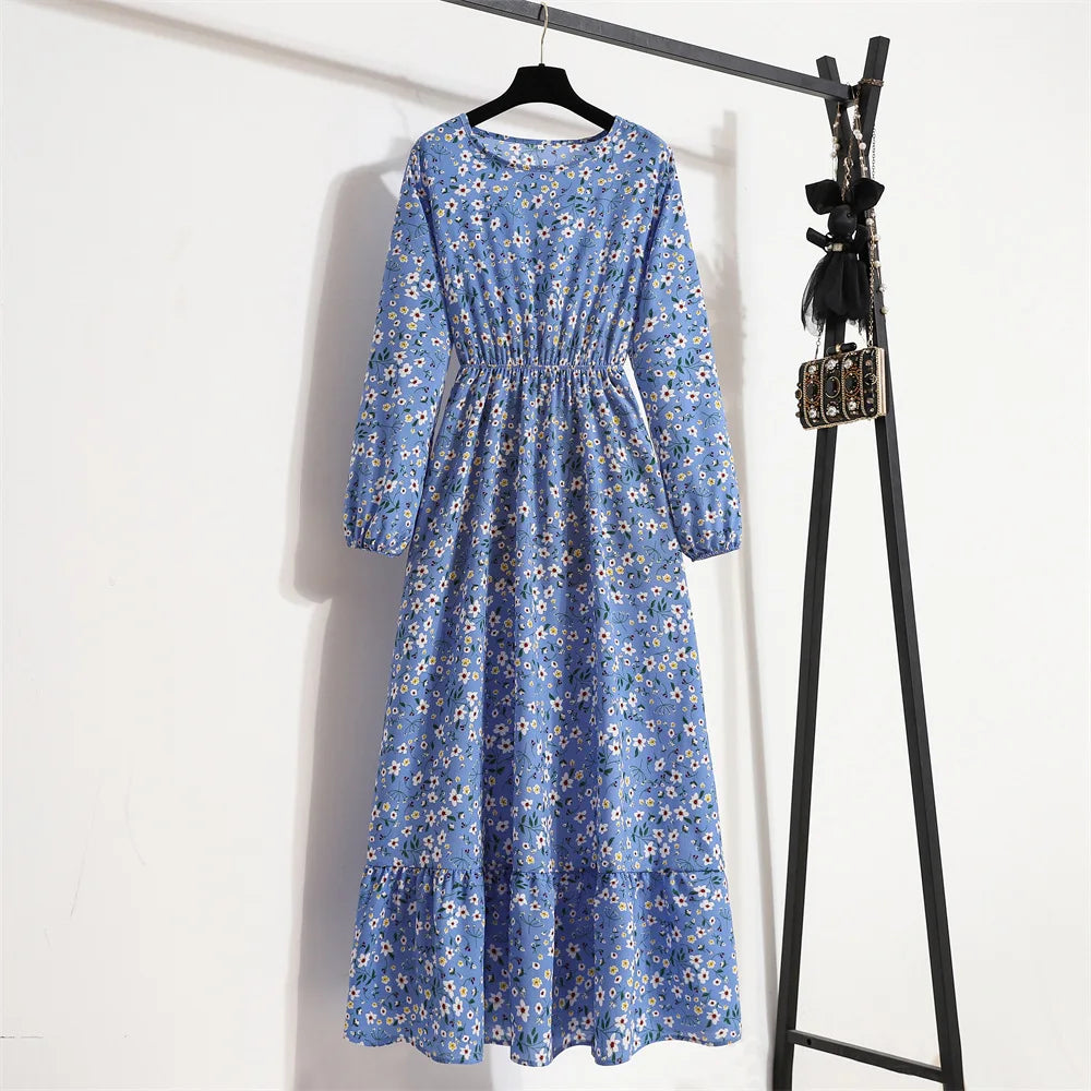 Floral Printed Maxi Dresses