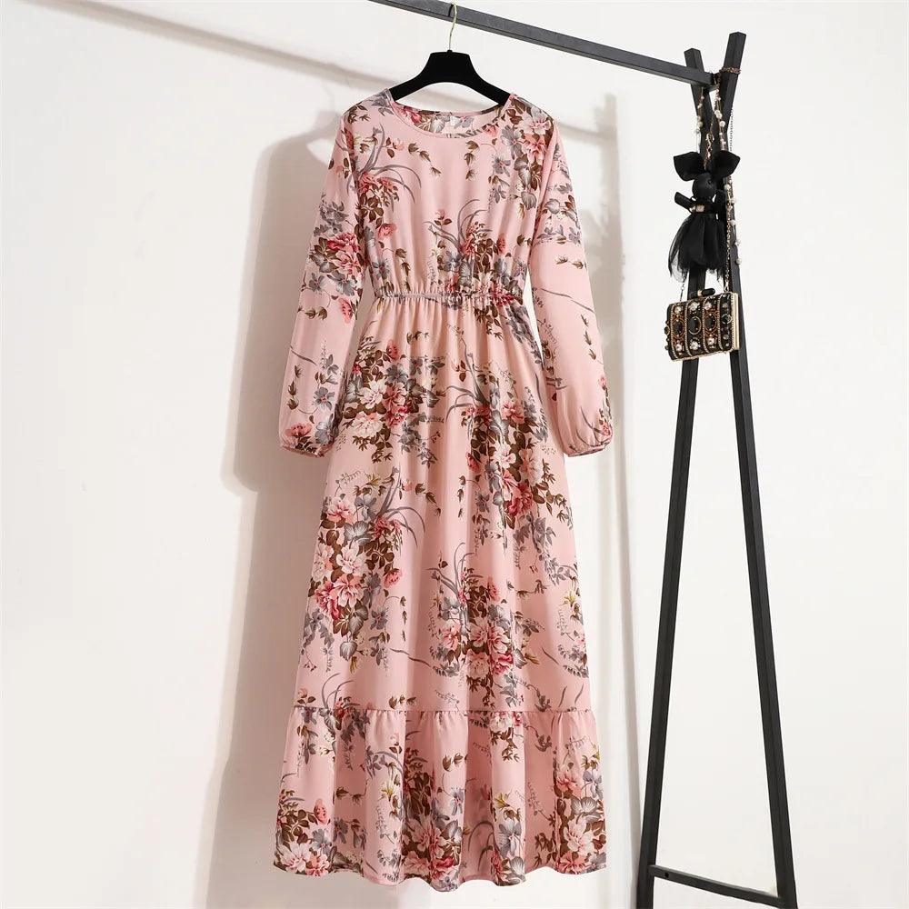 Floral Printed Maxi Dresses