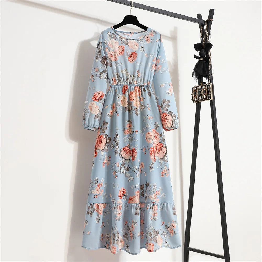 Floral Printed Maxi Dresses