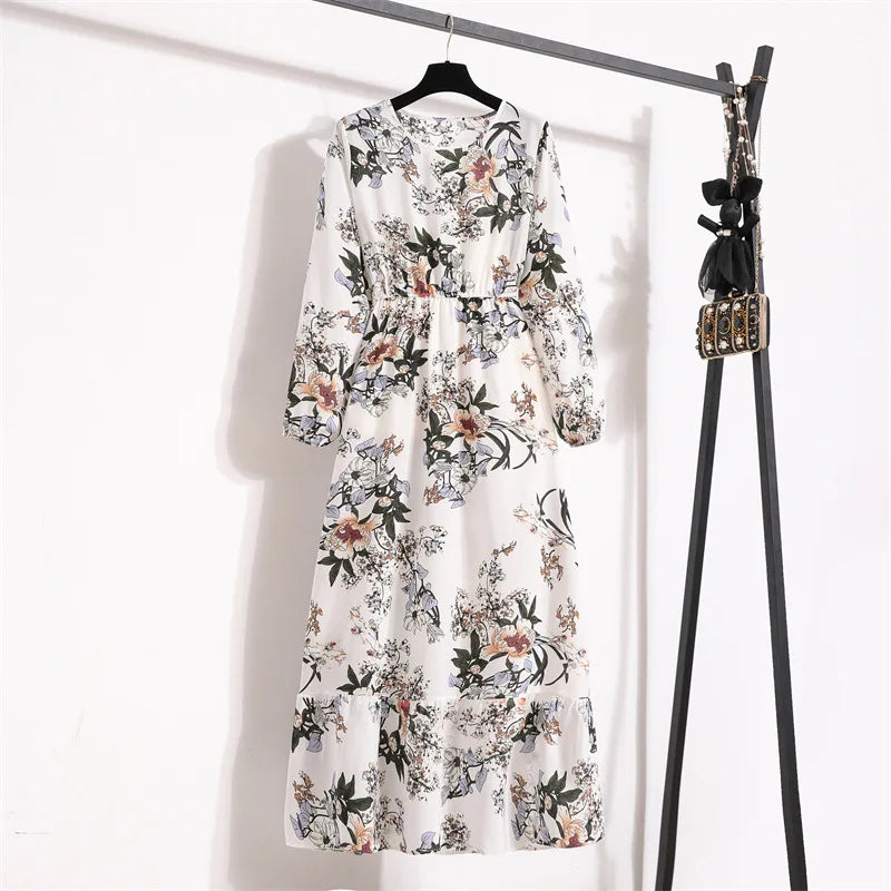 Floral Printed Maxi Dresses