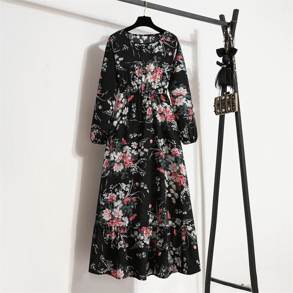 Floral Printed Maxi Dresses