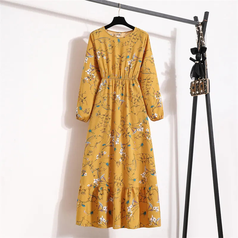 Floral Printed Maxi Dresses