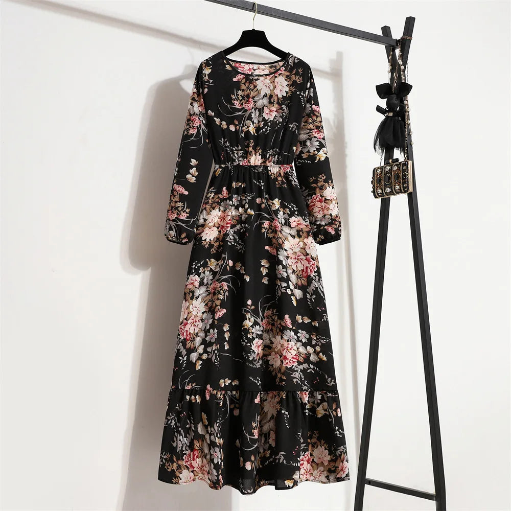 Floral Printed Maxi Dresses