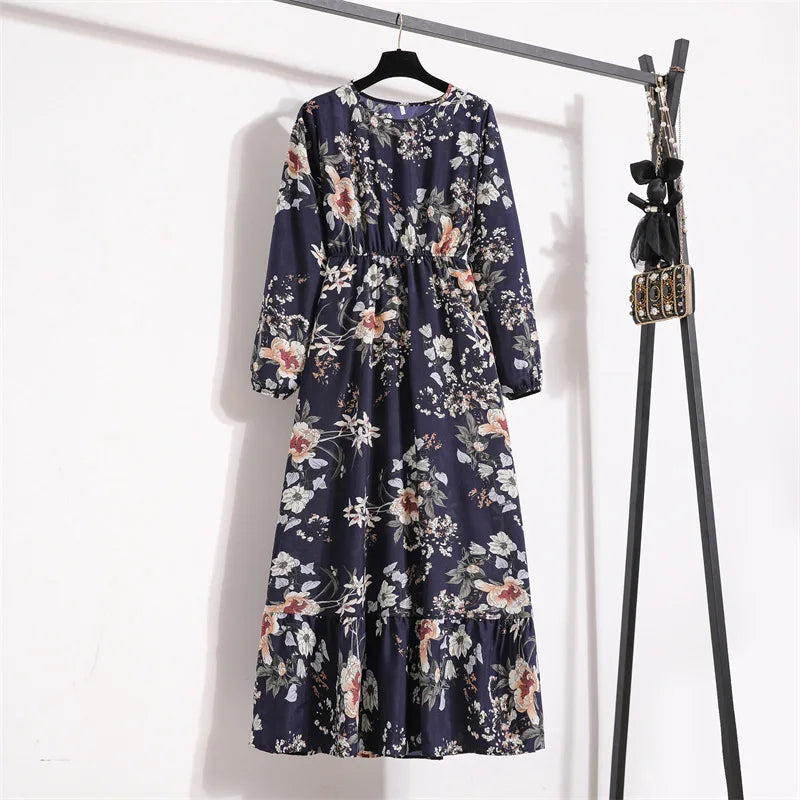 Floral Printed Maxi Dresses
