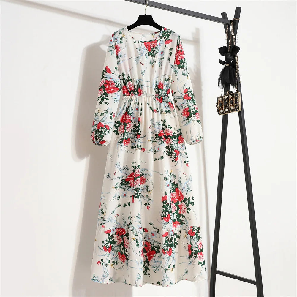 Floral Printed Maxi Dresses
