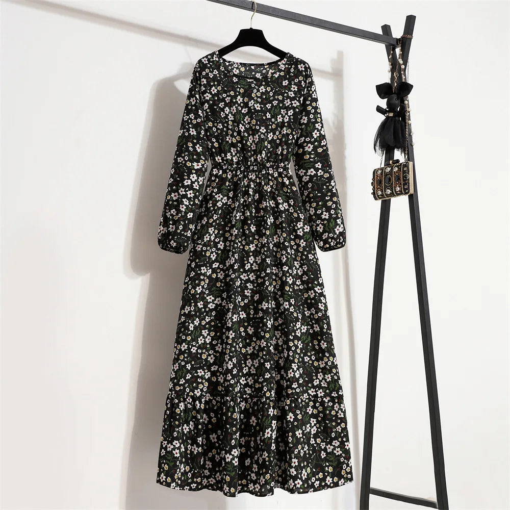 Floral Printed Maxi Dresses