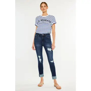 KanCan Judith High Rise Ankle Skinny